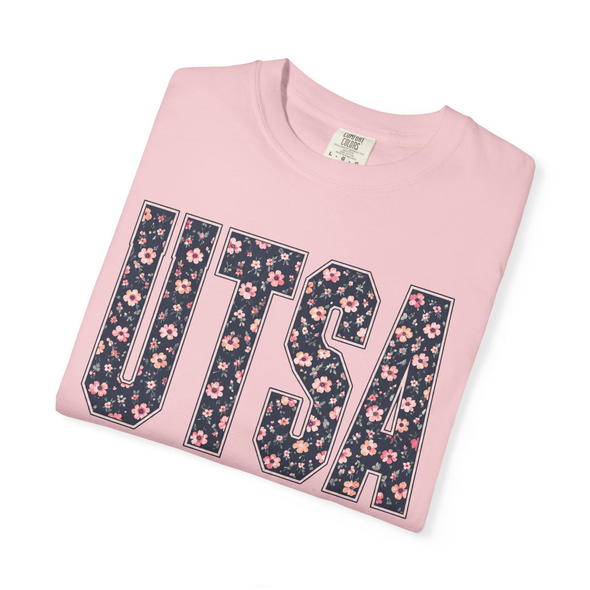 UTSA Floral Logo T‑Shirt — UT San Antonio Collegiate Tee