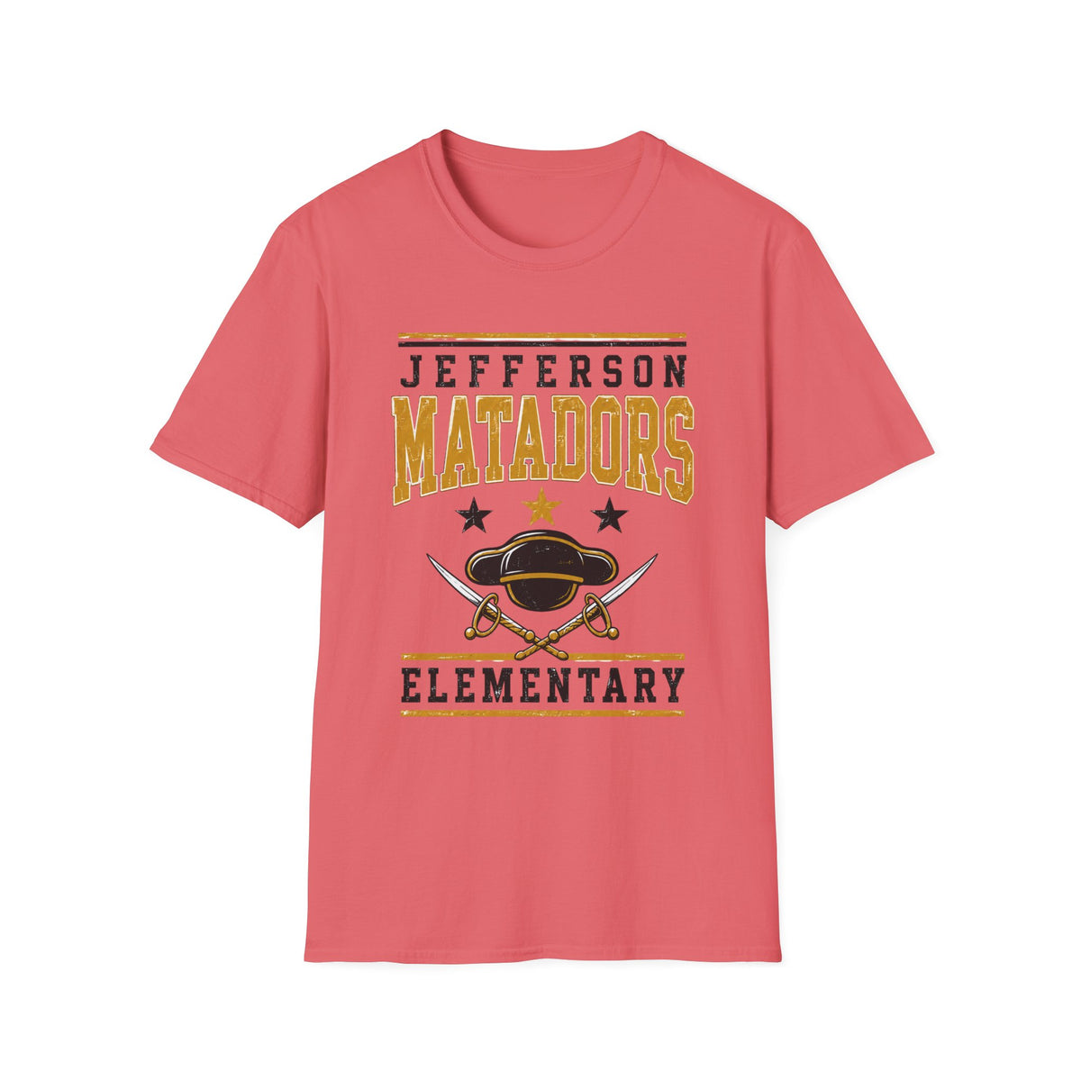 Jefferson Matadors Elementary T-Shirt — School Spirit Tee