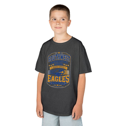 Kids T-Shirt — Southwest Preparatory School Eagles Mascot Tee