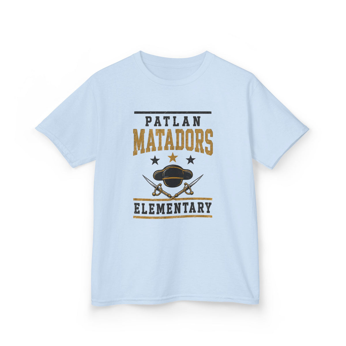 Patlan Matadors Elementary Kids T‑Shirt — School Spirit Tee