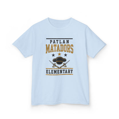 Patlan Matadors Elementary Kids T‑Shirt — School Spirit Tee