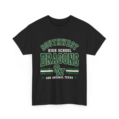 Southwest High School Dragons Tee — San Antonio, TX School Spirit Shirt