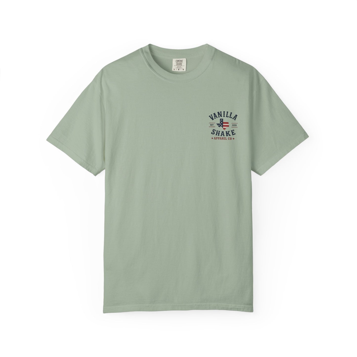 Mr. & Mrs. Shake 4th of July Unisex Garment-Dyed T-shirt