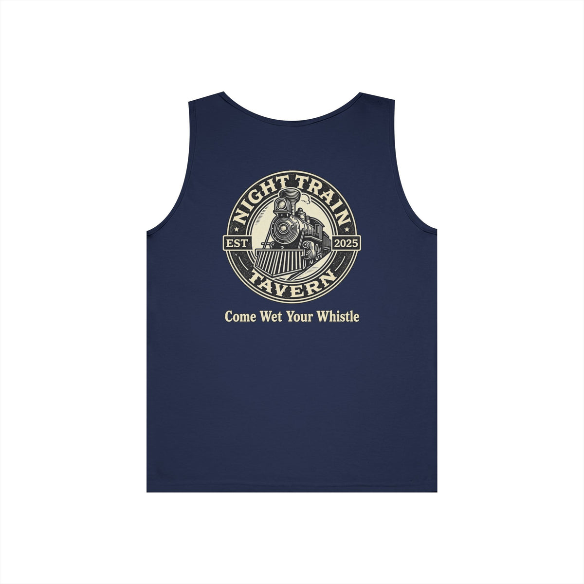 Night Train Tavern OG Staff Heavy Cotton Tank Top