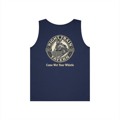 Night Train Tavern OG Staff Heavy Cotton Tank Top