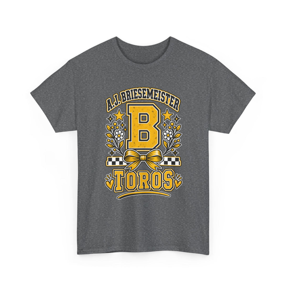 Toros 'B' Crest T-Shirt — AJ Briesemeister School Spirit Tee