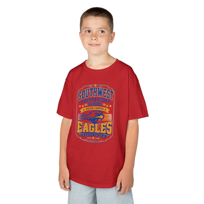 Kids T-Shirt — Southwest Preparatory School Eagles Mascot Tee