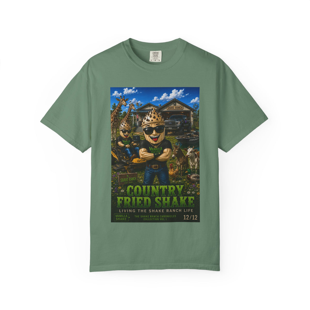 Country Fried Shake - Shake Ranch Collection Vol.1 T-shirt