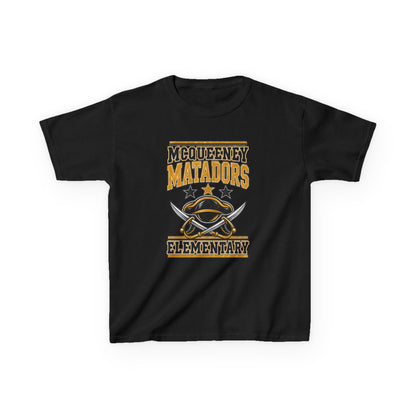 McQueeney Matadors Elementary Kids T-Shirt – School Spirit Tee