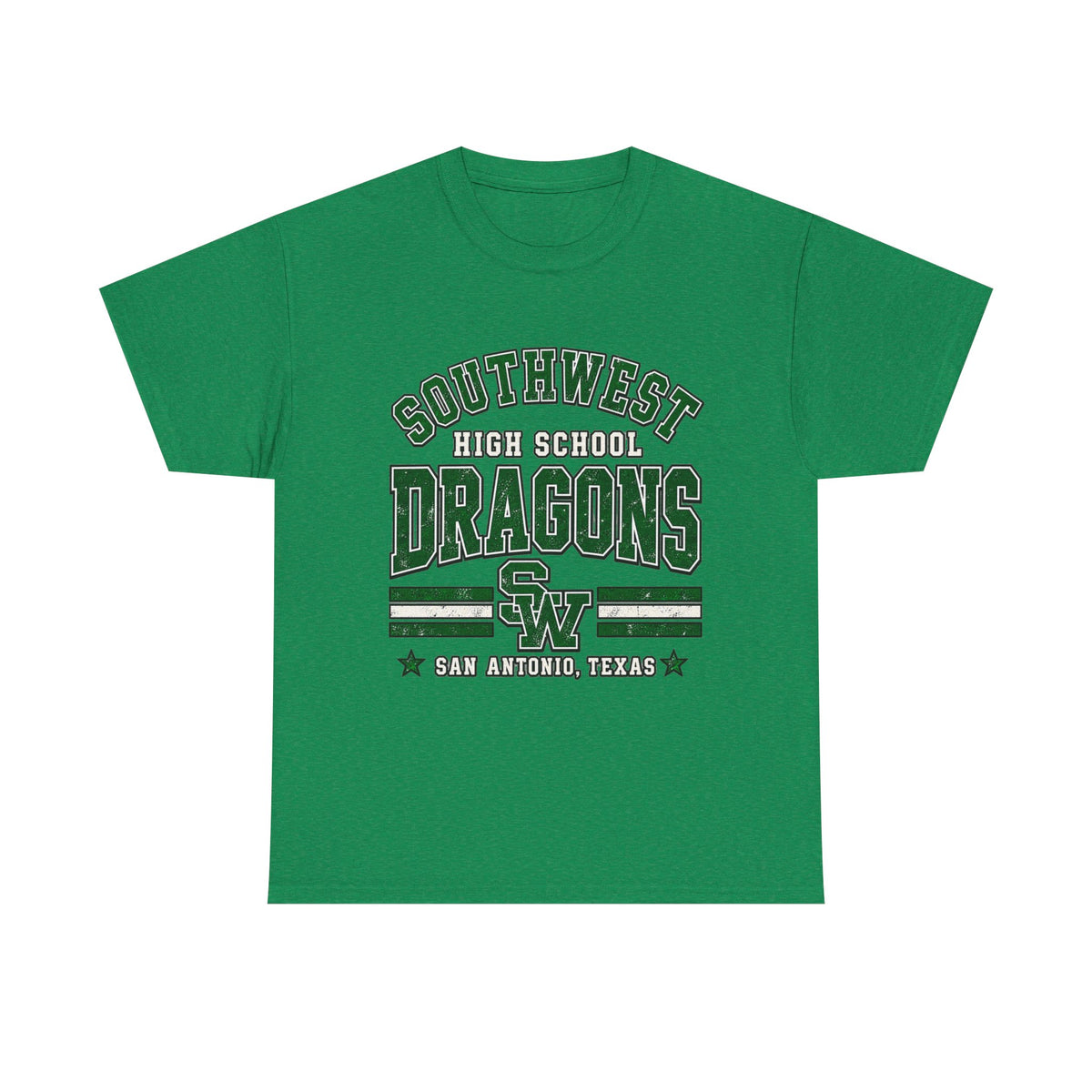 Southwest High School Dragons Tee — San Antonio, TX School Spirit Shirt