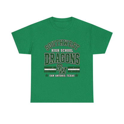 Southwest High School Dragons Tee — San Antonio, TX School Spirit Shirt