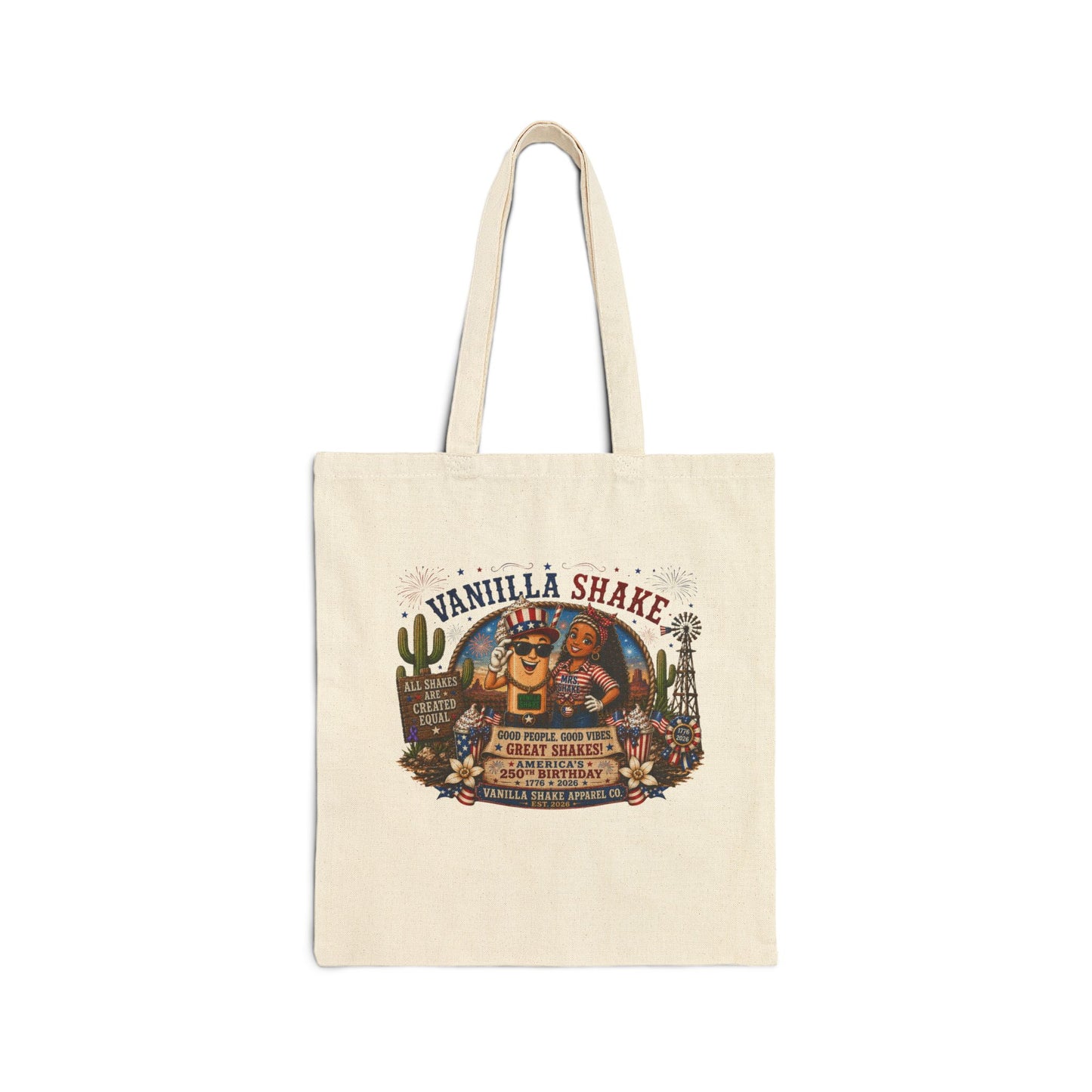 Cotton Canvas Tote Bag