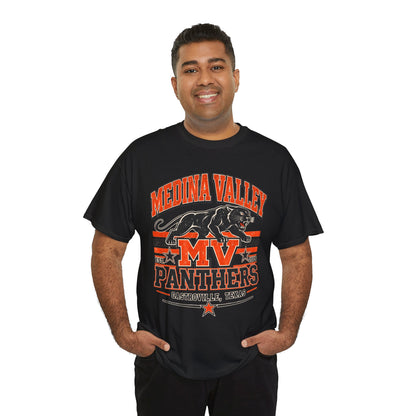 Medina Valley Panthers MV Castrovile Texas T-Shirt