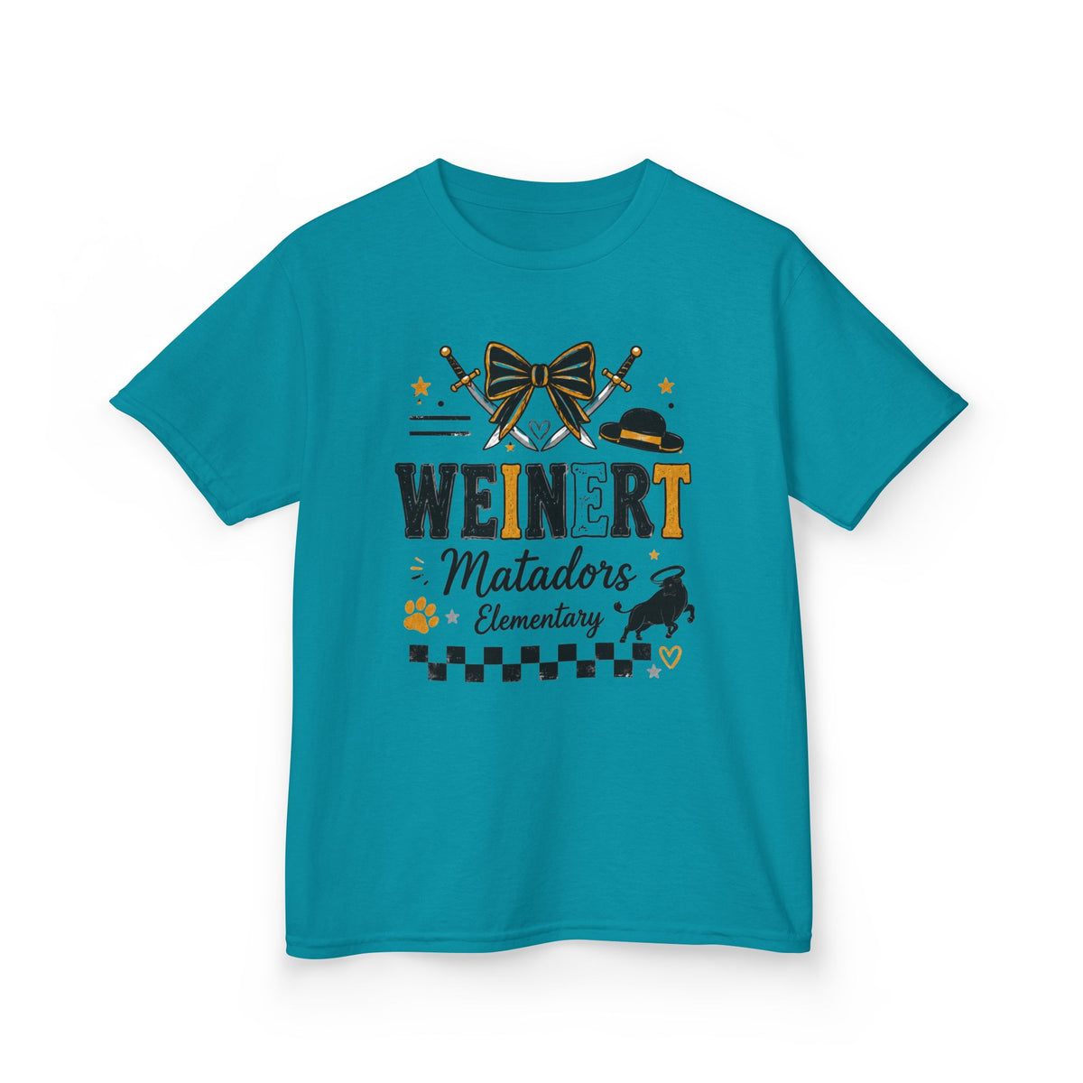 Matadors Elementary Kids T‑Shirt – 'Weinert' School Spirit Tee