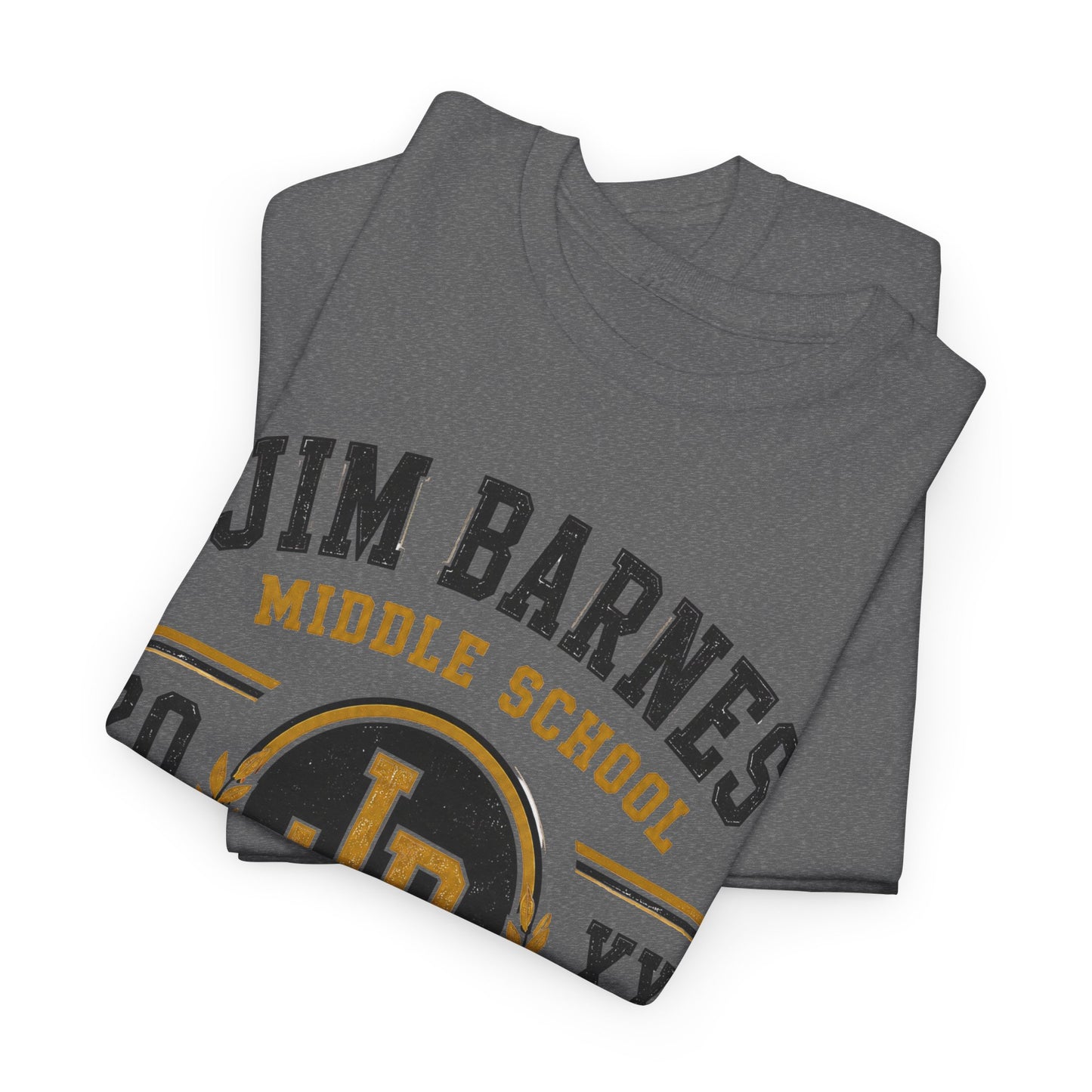 Jim Barnes Middle School Toreadors T-Shirt — School Spirit Tee with JB Crest