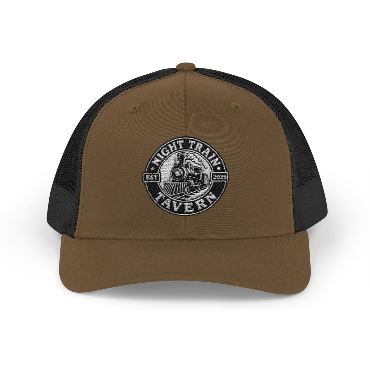 Night Train Tavern Trucker Cap-Embroidery