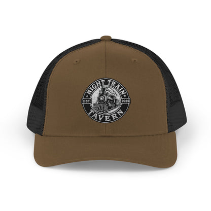 Night Train Tavern Trucker Cap-Embroidery