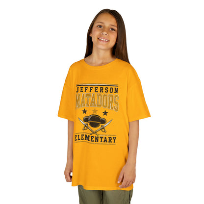 Jefferson Matadors Elementary Kids T-Shirt — School Spirit Tee