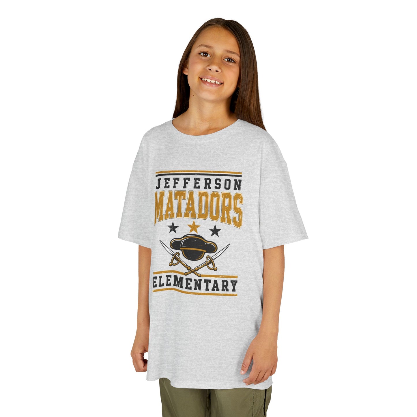 Jefferson Matadors Elementary Kids T-Shirt — School Spirit Tee