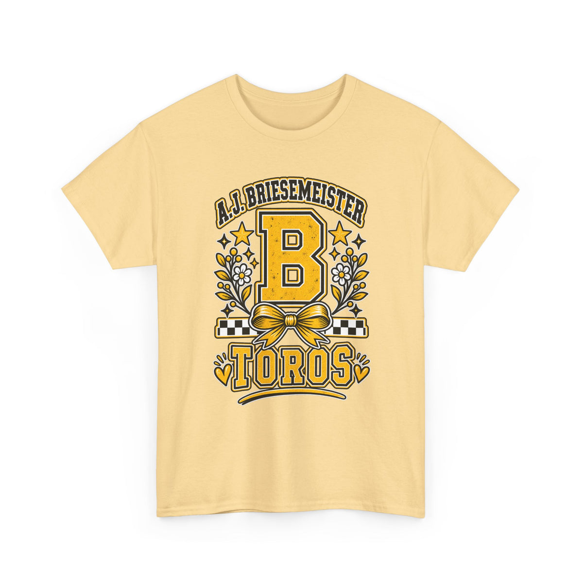 Toros 'B' Crest T-Shirt — AJ Briesemeister School Spirit Tee