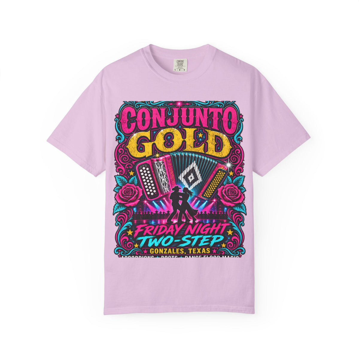 Conjunto Gold Friday Night Two-Step Graphic T-Shirt