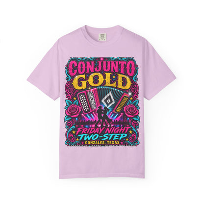 Conjunto Gold Friday Night Two-Step Graphic T-Shirt