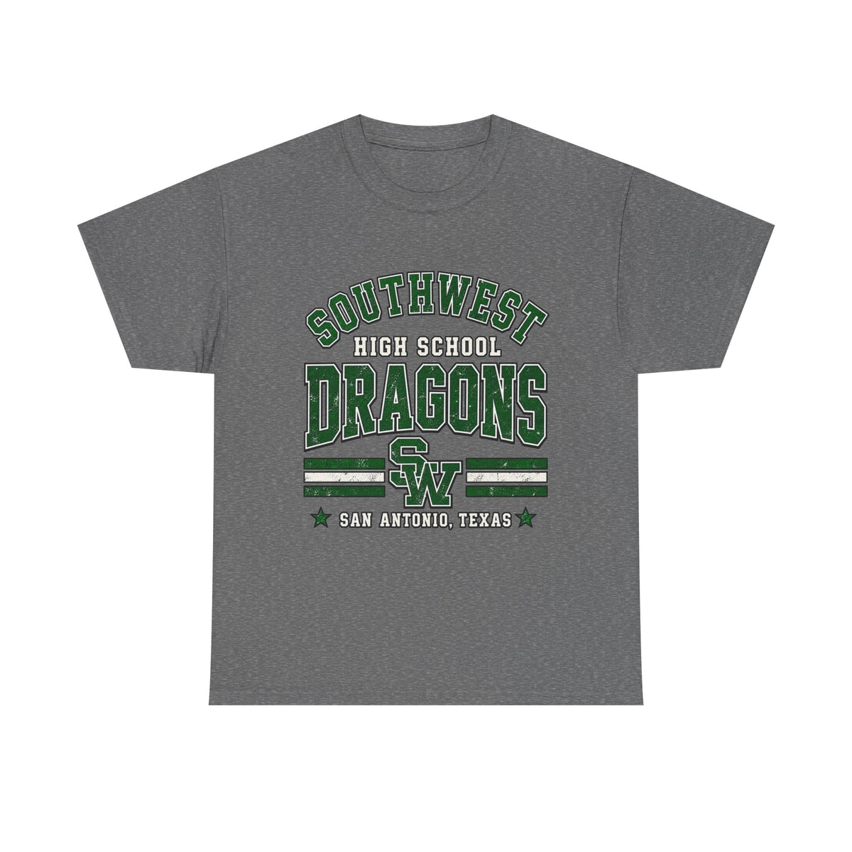 Southwest High School Dragons Tee — San Antonio, TX School Spirit Shirt