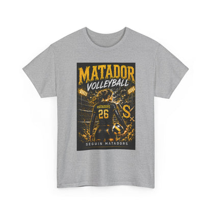 Matador Volleyball Team Tee — Sequoia Matadors Jersey Design
