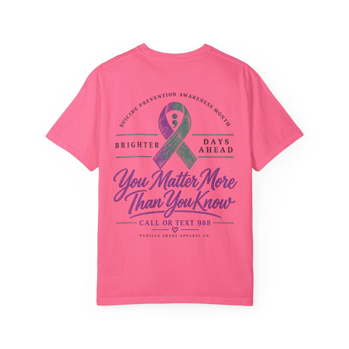 Mental Health Awareness 'Stay — Your Story Isn't Over' T-Shirt