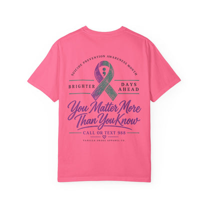 Mental Health Awareness 'Stay — Your Story Isn't Over' T-Shirt