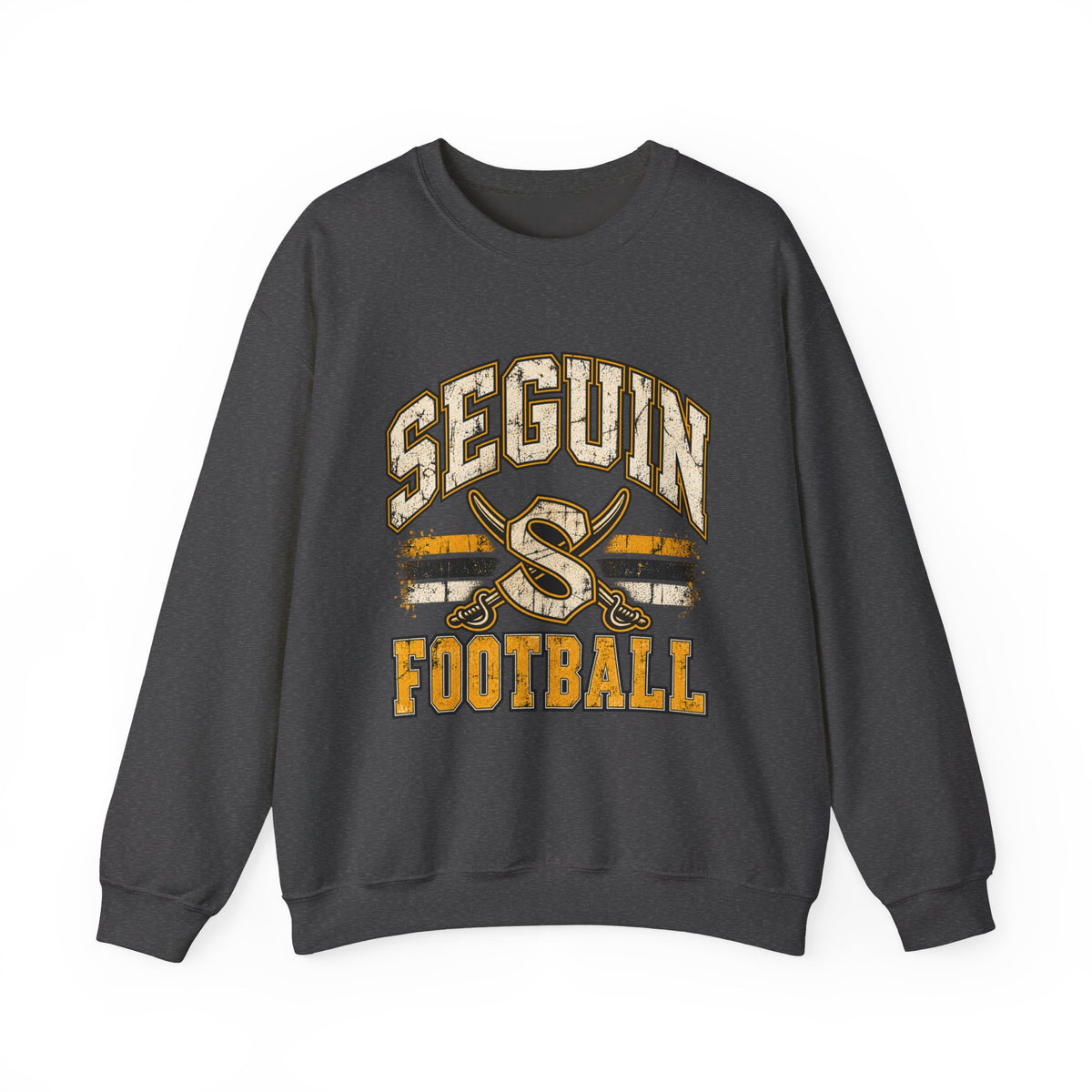 Seguin Football Crewneck Sweatshirt – Vintage School Spirit Pullover