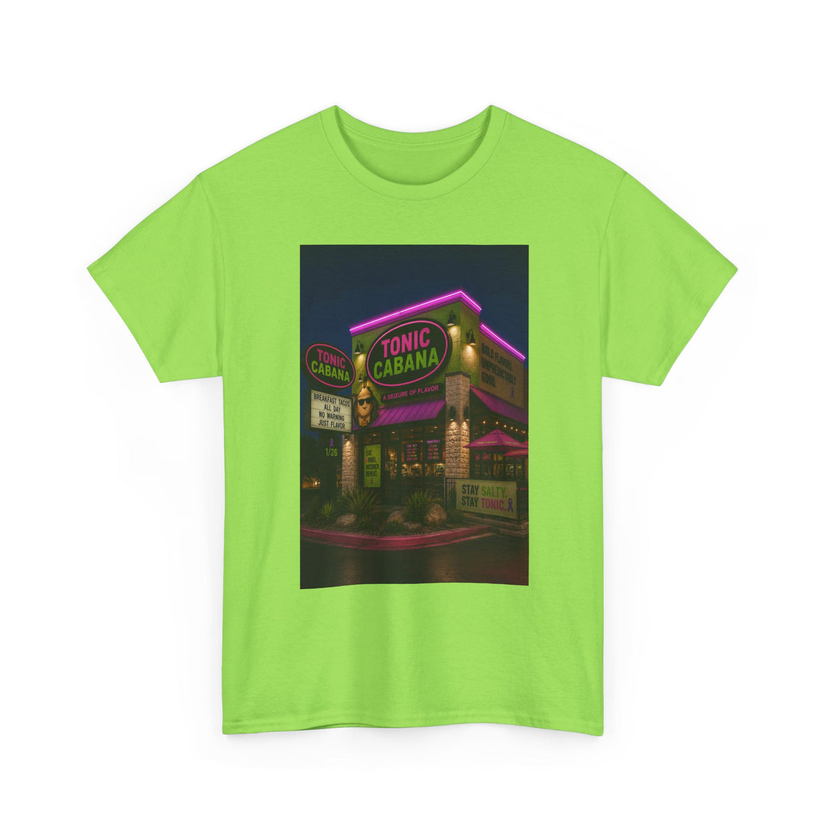 T-Shirt — Neon Tonic Cabana Nightclub Graphic Tee