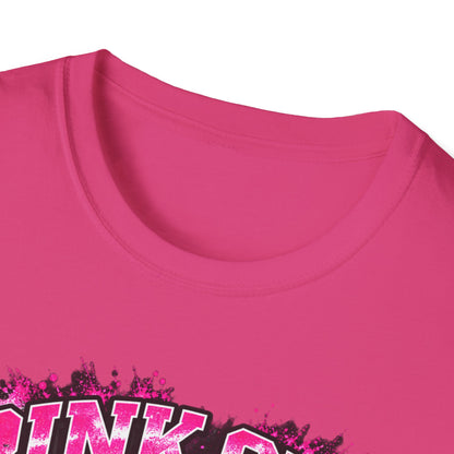 Pink Out Matadors Football T-Shirt — Breast Cancer Awareness Game Tee