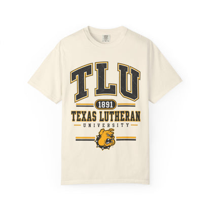 TLU Texas Lutheran University Bulldogs 1891 College T-Shirt