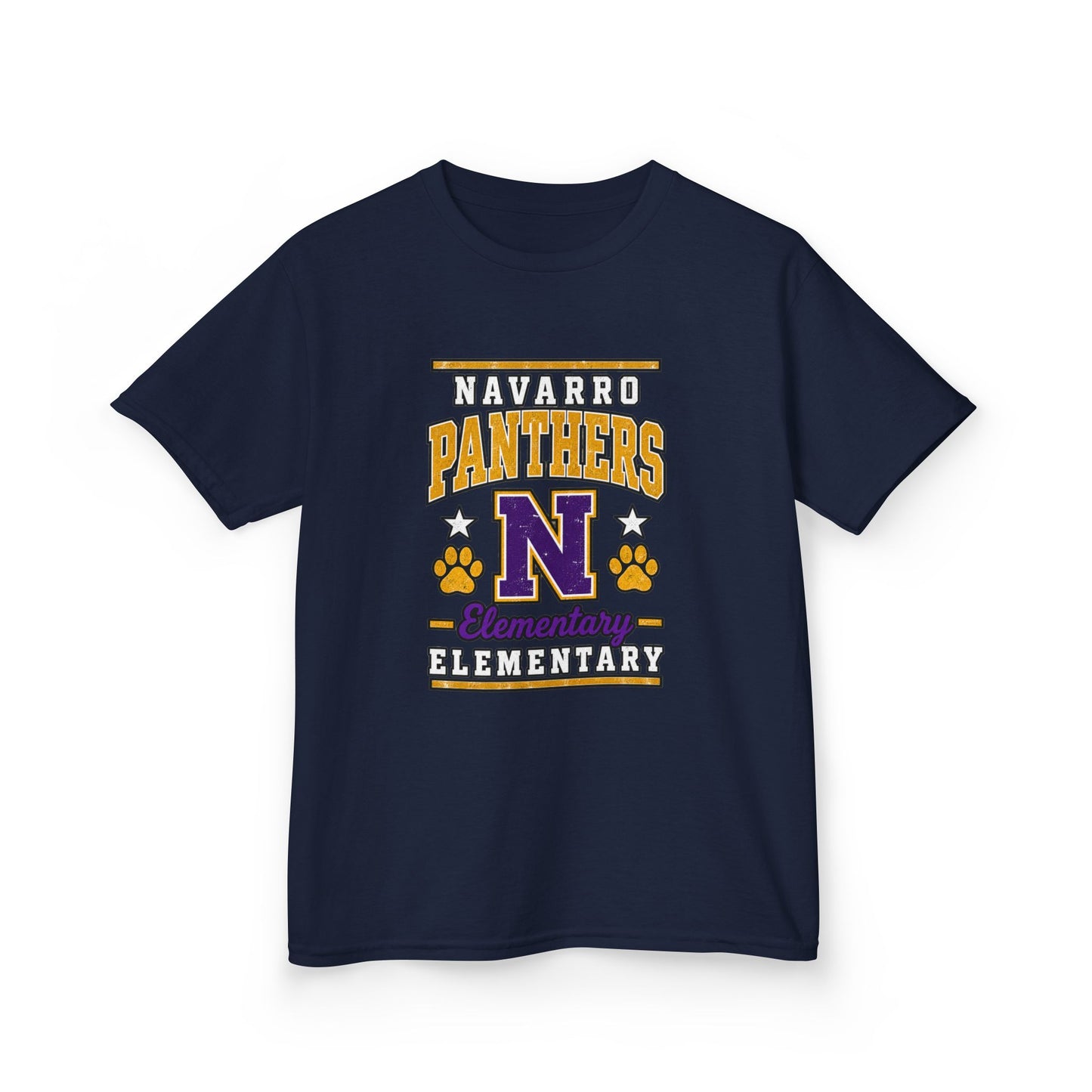 Navarro Panthers Kids T-Shirt — 'N' Elementary School Spirit Tee