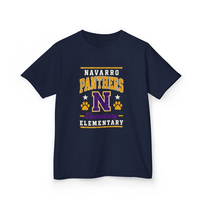 Navarro Panthers Kids T-Shirt — 'N' Elementary School Spirit Tee