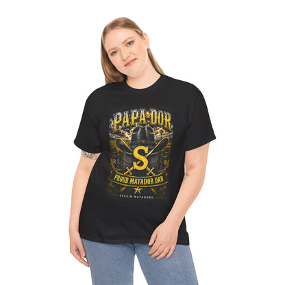 Matador Dad T-Shirt – "Papa-Dor" Proud Matador Design