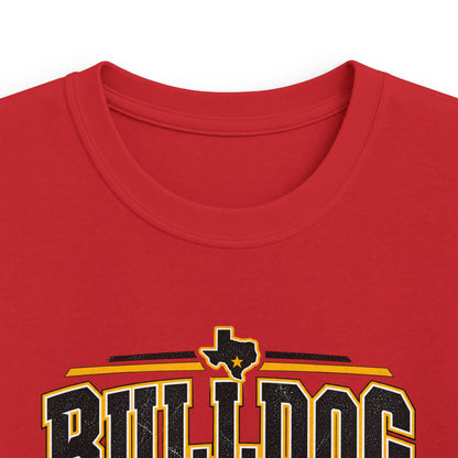 Kids Bulldog Nation Tee – Youth Bulldog Mascot School Spirit Shirt