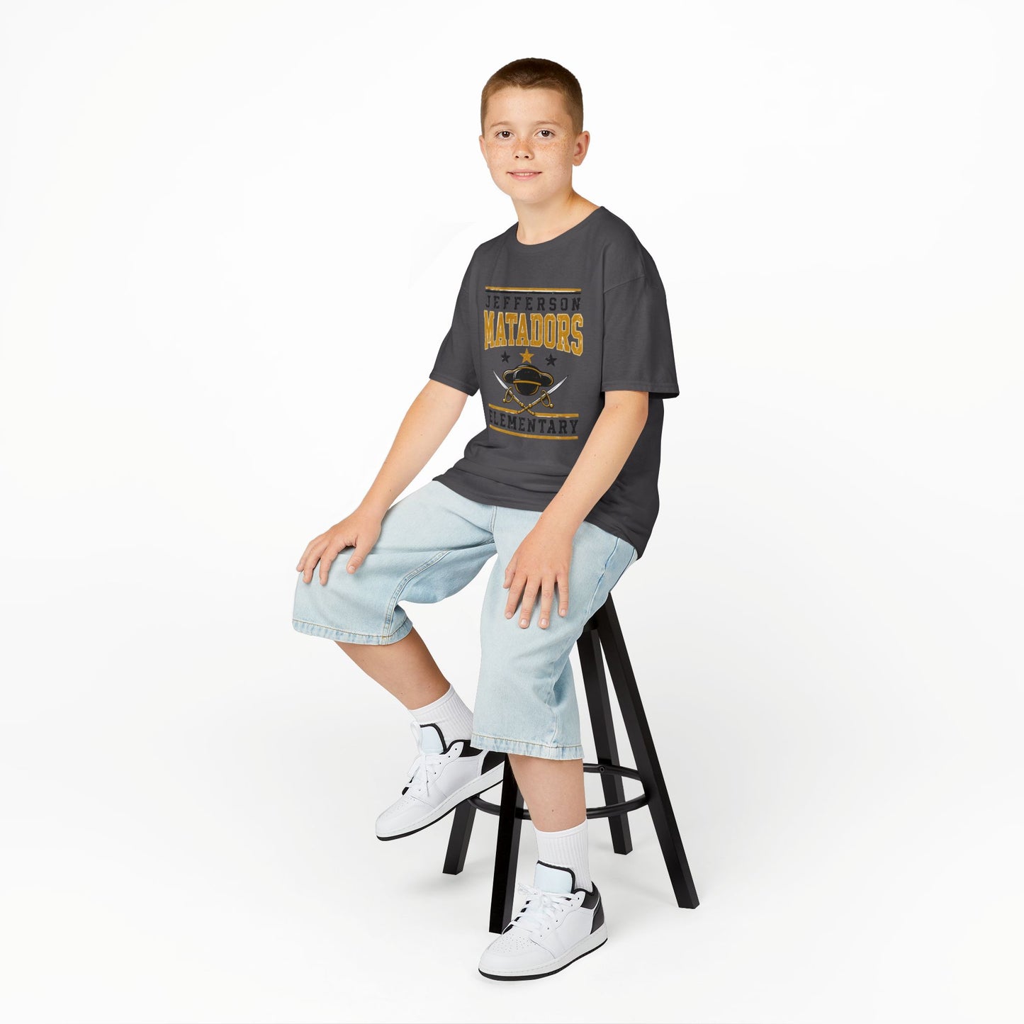 Jefferson Matadors Elementary Kids T-Shirt — School Spirit Tee
