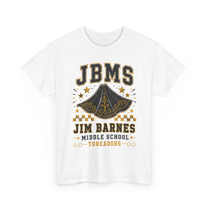 Jim Barnes Middle School JBMS Tornadoes T-Shirt — School Spirit Tee