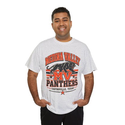 Medina Valley Panthers MV Castrovile Texas T-Shirt