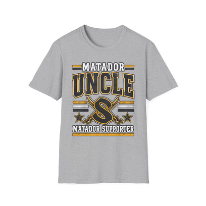 Matador Uncle T-Shirt — School Spirit Dad/Uncle Supporter Tee