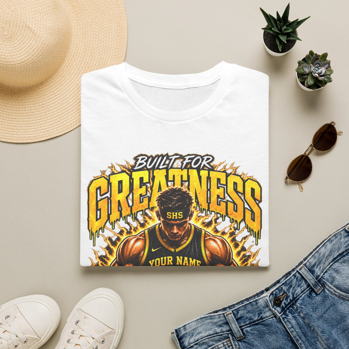 Custom Seguin Matador Basketball Player Tee | Personalized Name & Jersey Number
