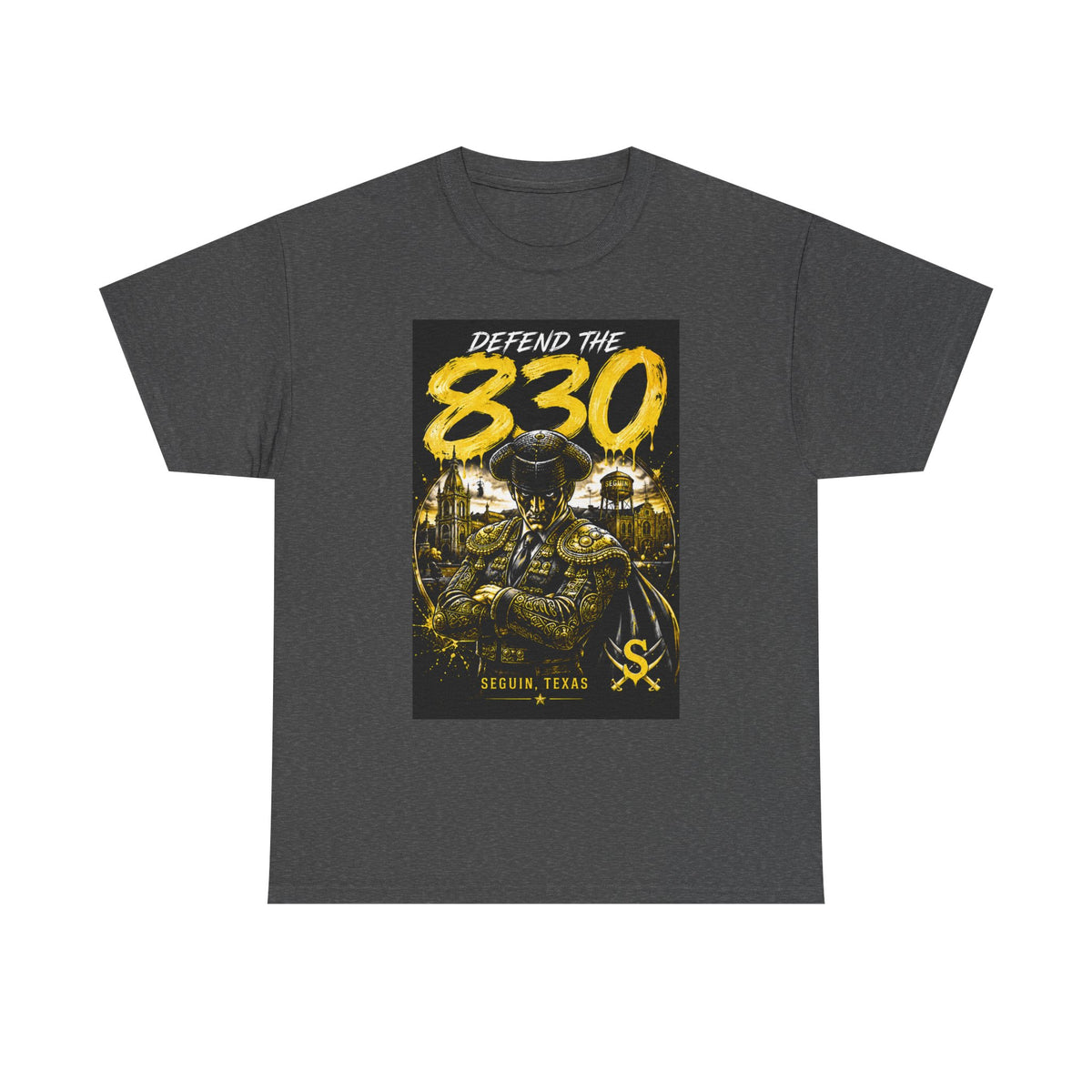Defend The 830 Matador T-Shirt — San Antonio Pride, Military/Streetwear Graphic Tee