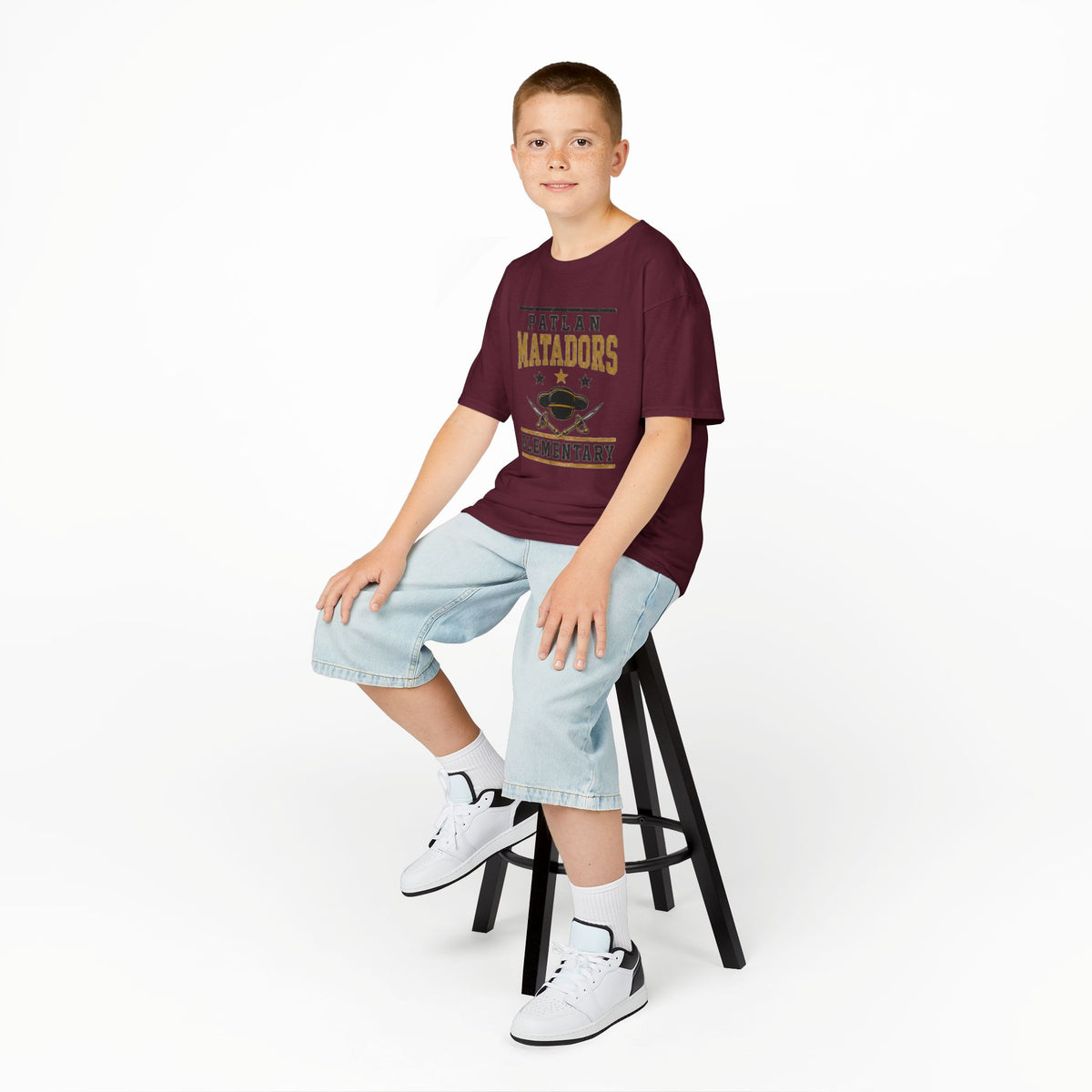 Patlan Matadors Elementary Kids T‑Shirt — School Spirit Tee