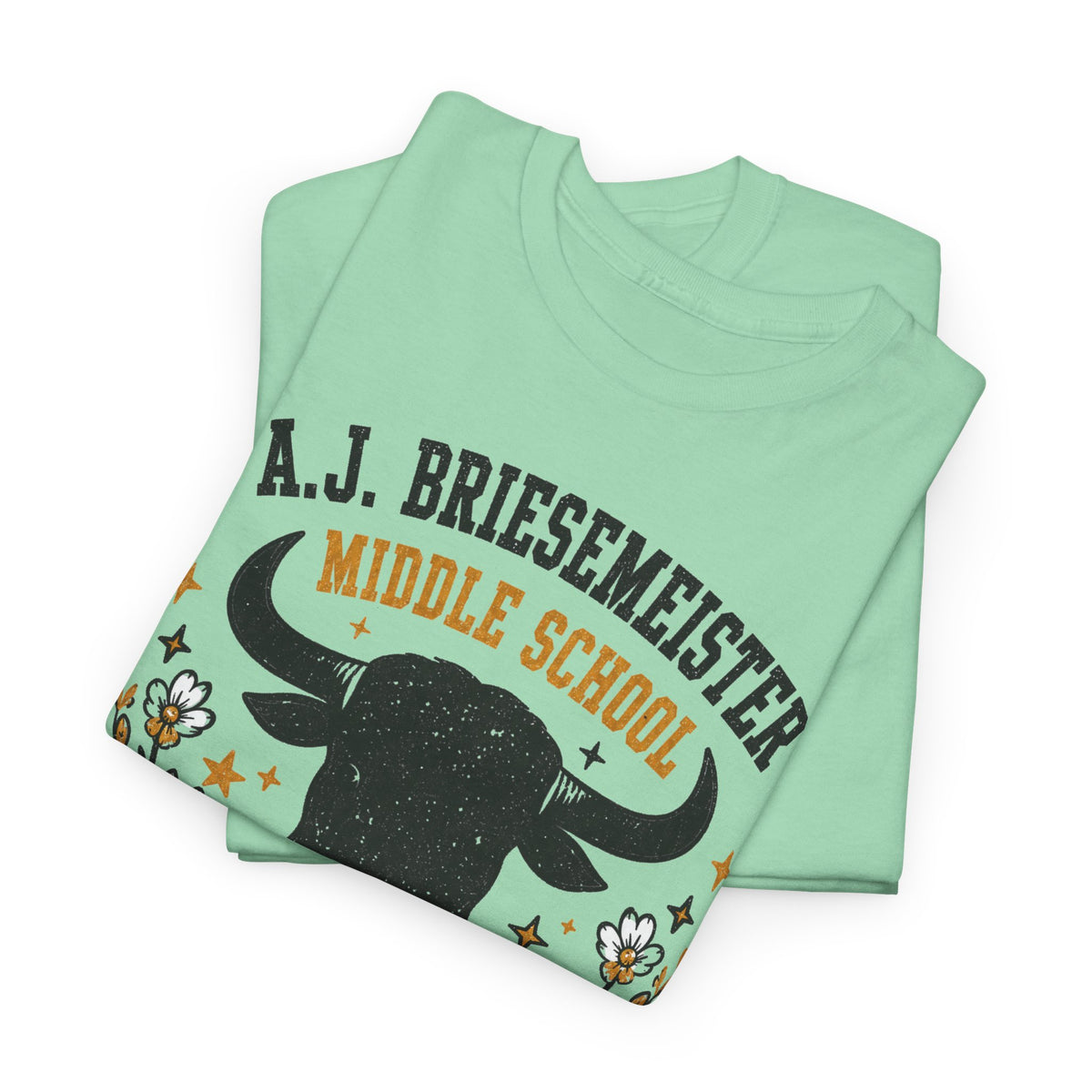 Toros Middle School Tee — A.J. Briesemeister School Spirit T-Shirt