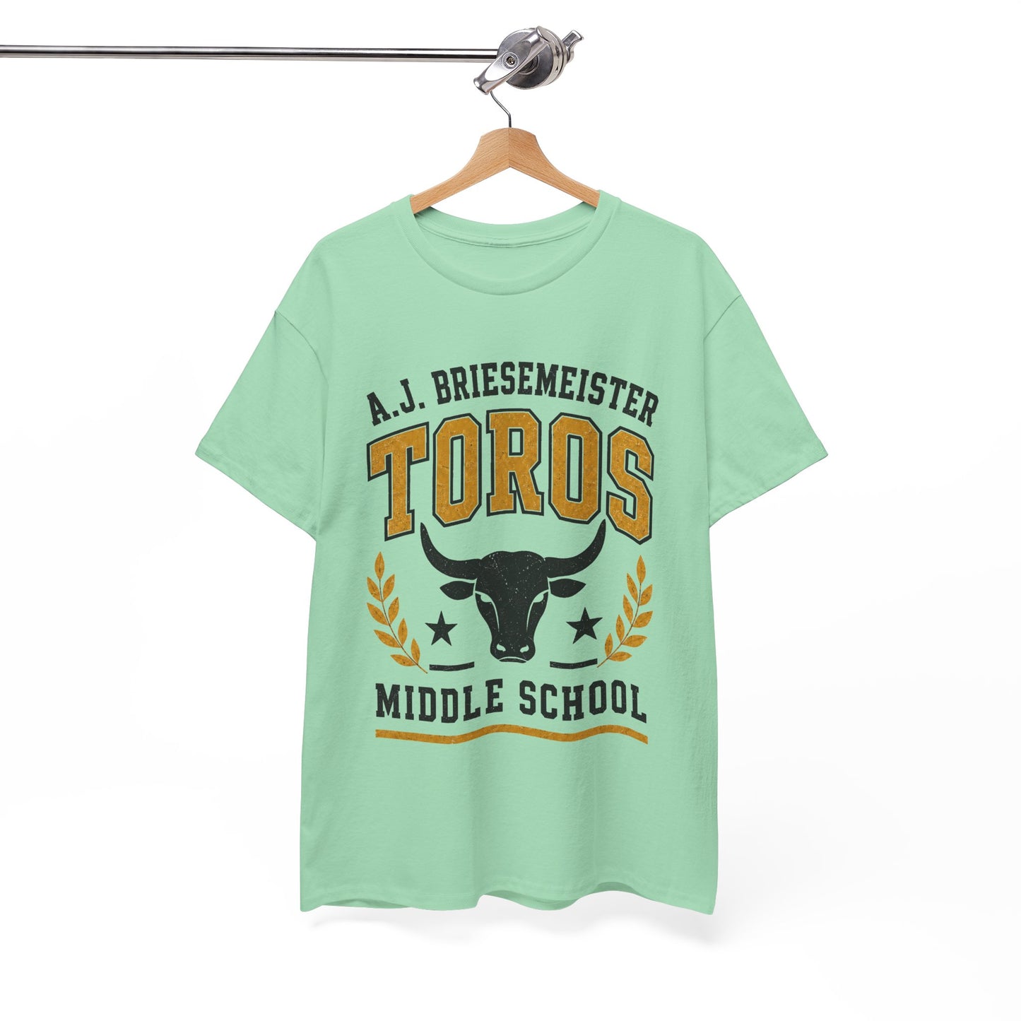 Toros Middle School Tee — A.J. Briesemeister School Spirit T-Shirt