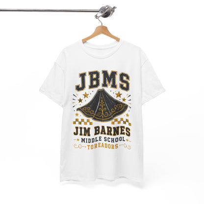 Jim Barnes Middle School JBMS Tornadoes T-Shirt — School Spirit Tee