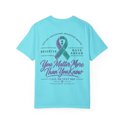 Mental Health Awareness 'Stay — Your Story Isn't Over' T-Shirt