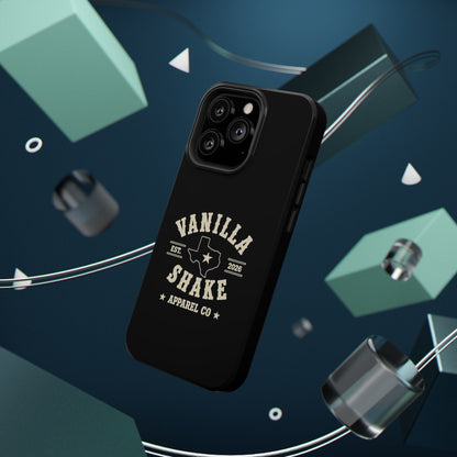 Black w/Ivory Logo lmpact-Resistant Phone Cases